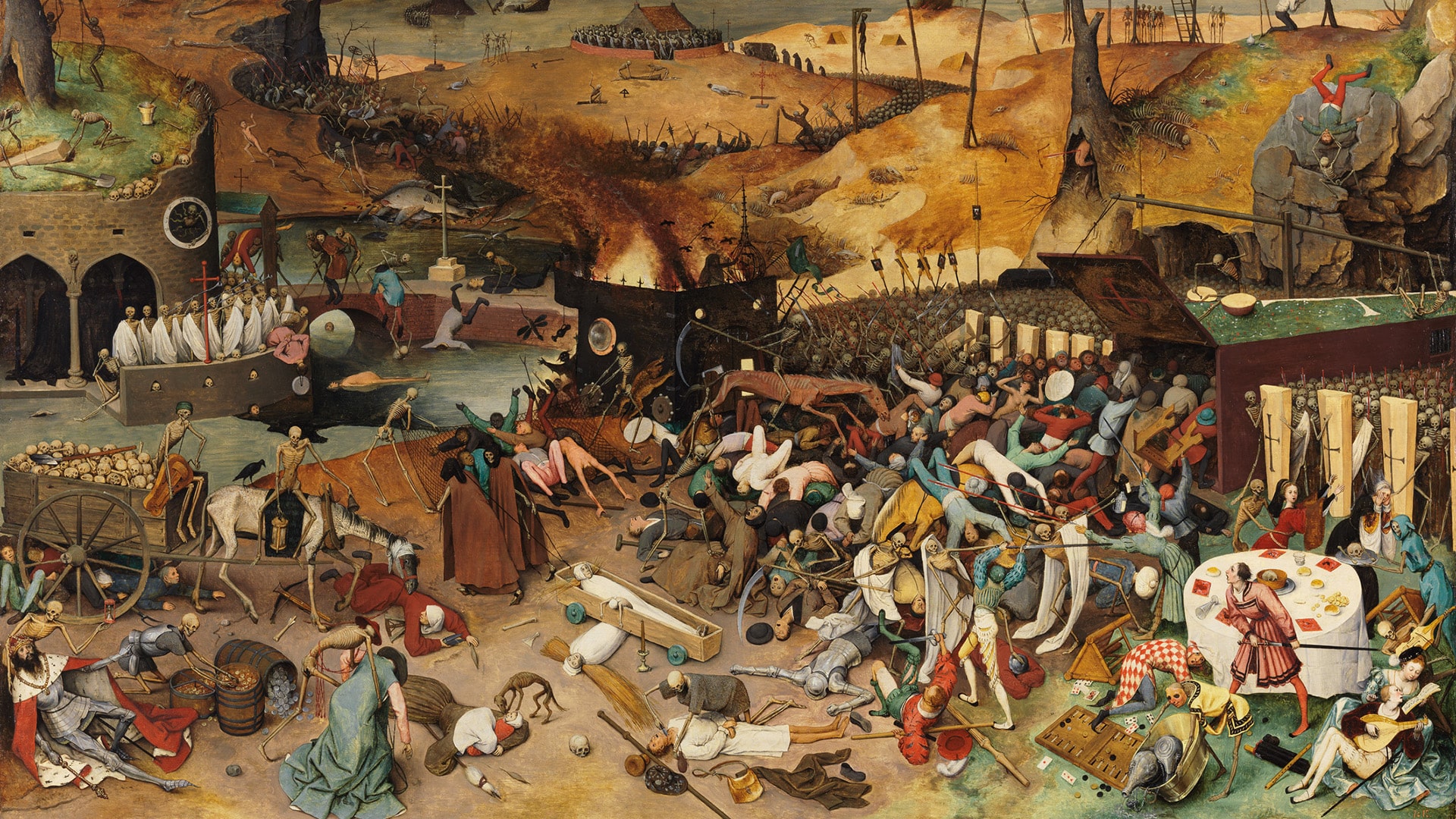 Pieter Bruegel's "The Triumph of Death"