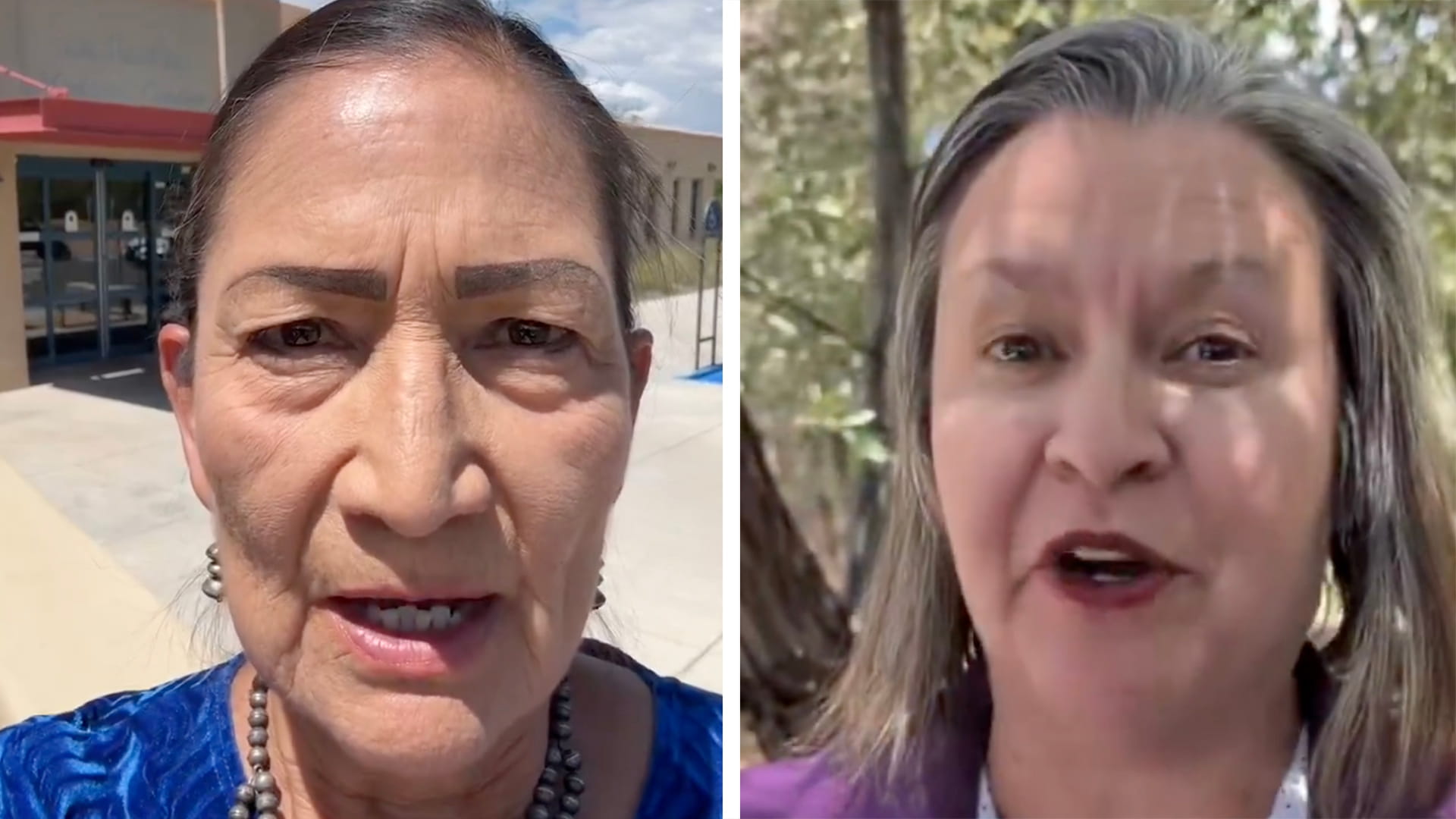Haaland ticket goes full anti-ICE after Santa Fe arrest